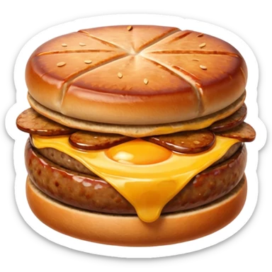 breakfast sausage sticker