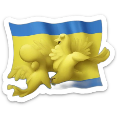 Ukraine Peace Russia sticker