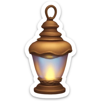 Fairy lamp sticker