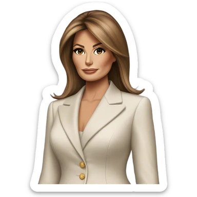 Melania Trump sticker