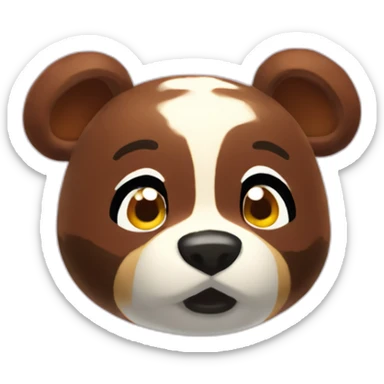 animal crossing tom nook sticker