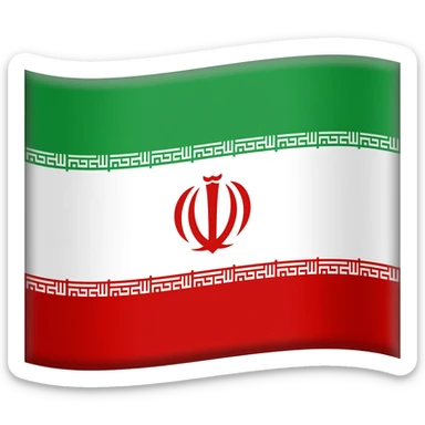 Persian empire emoji flag sticker