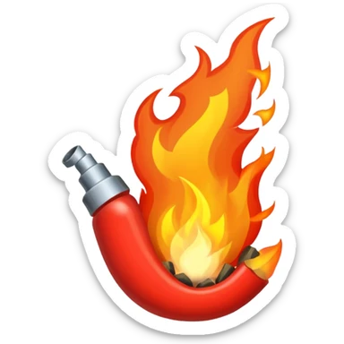 fire starter sticker