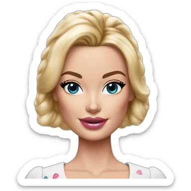 Barbie margot robbie sticker
