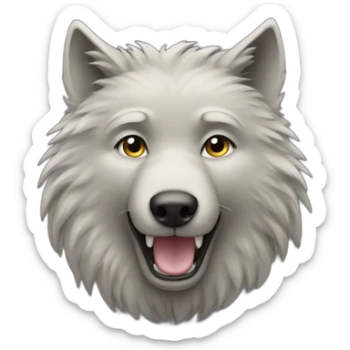 Toto wolf sticker