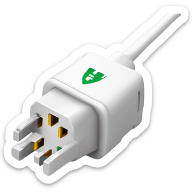  world plug lan cable sticker