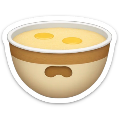 porridge-bowl sticker