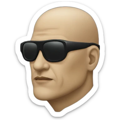 morpheus the matrix sticker