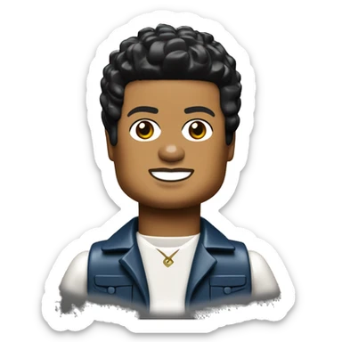 BRUNO MARS lego full body sticker