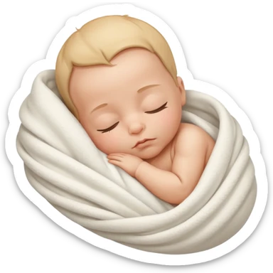 Bebe recem nascido sticker