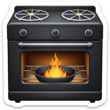 oven cooking emoji sticker
