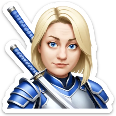 Steadfast Samurai sticker