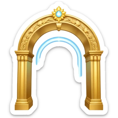 heavenly archway sticker