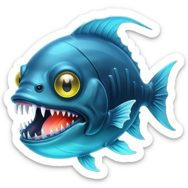 anglerfish sticker