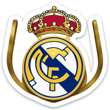 Escudo Del Real Madrid sticker