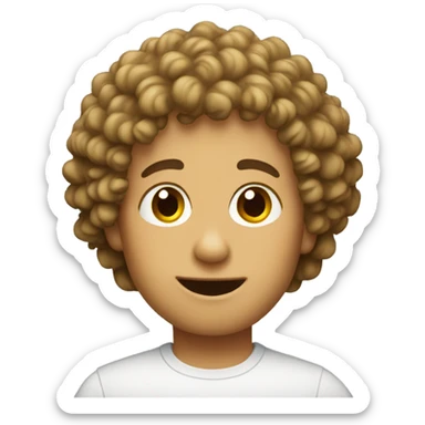 lil will with a perm sticker