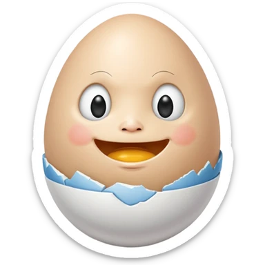 Humpty Dumpty sticker