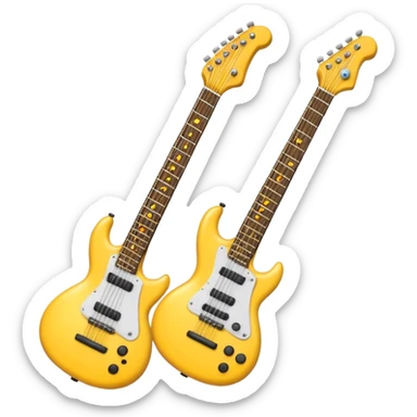 Emoticonos relacionados con la música pop y rock sticker