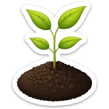 planted seed sticker