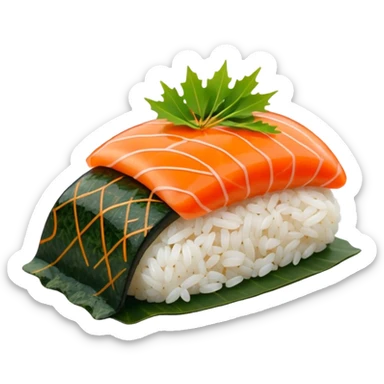 Ikura sushi sticker