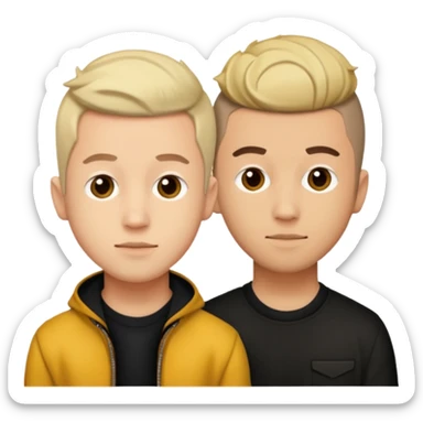 joshua dun and tyler joseph sticker