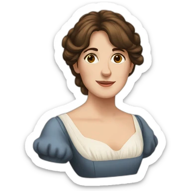 Elizabeth Bennet sticker