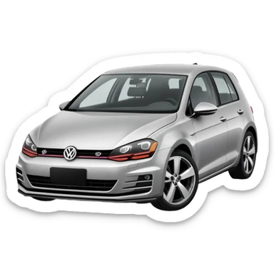 VW Golf velocity sticker