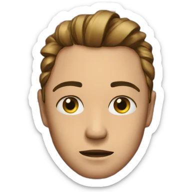 heart  broken into a thousand pieces sticker