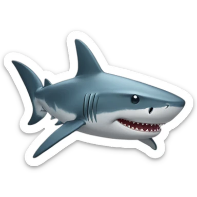 Shark Sad sticker