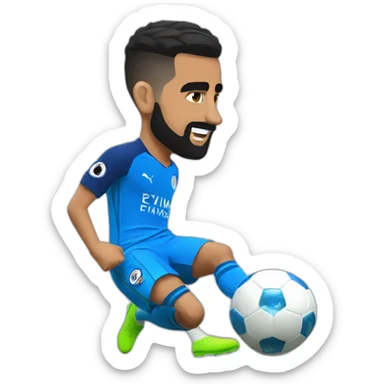 Riyad mahrez sticker