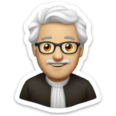make an emoji of the methodist cris sticker