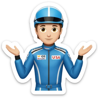 George Russel T pose sticker