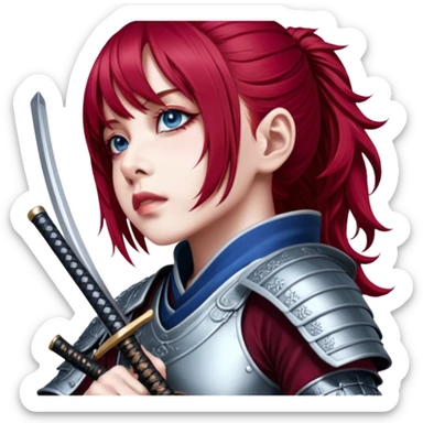 Resolute Samurai sticker