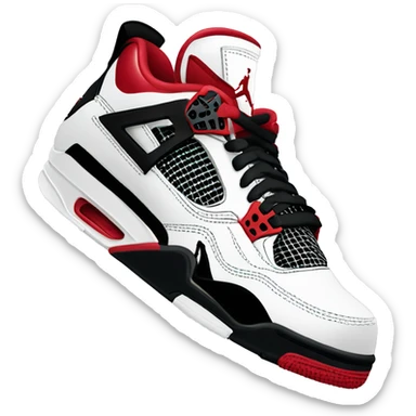 jordan 4s sticker