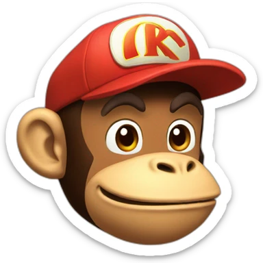 Diddy Kong sticker