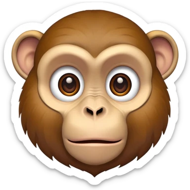 monkey sticker