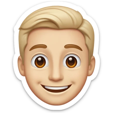 Simon says happy birthday  sticker