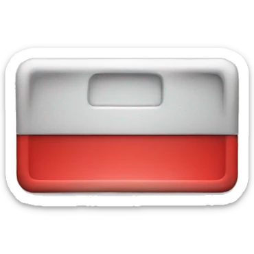 Info button, coloured red sticker