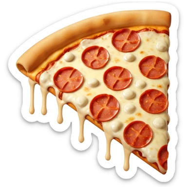 a pizza slice emoji sticker