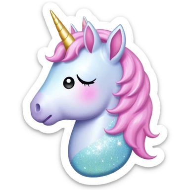 toki doki kawaii unicorn sticker