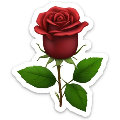 rose  sticker