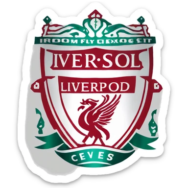 Fc liverpool logo sticker