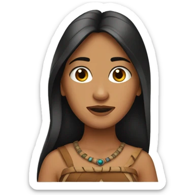 pocahontas sticker