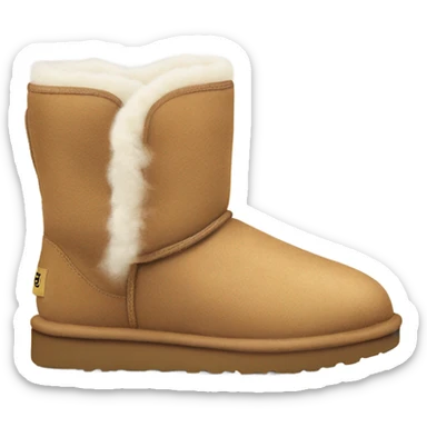 Cute Ugg boots sticker
