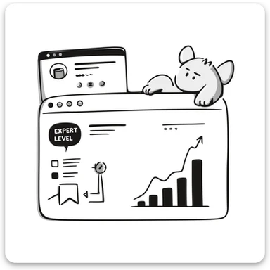 qbix88 games online with trending chart, expert level badge, and popular games leaderboard sticker