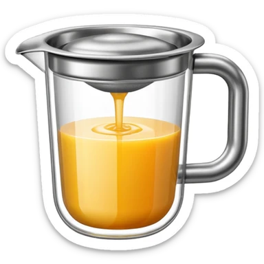 juice strainer sticker