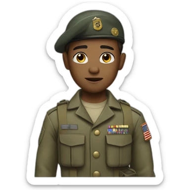 solider boy from the boys tv series sticker