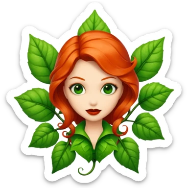 Poison ivy sticker