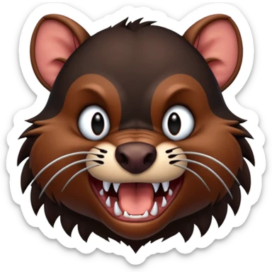 Demonio de tasmanio sticker