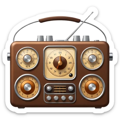 Radio sticker